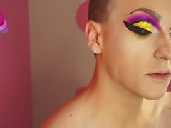 Ariel Versace and Laganja Estranja make-up