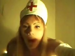 Fucking dressed as a nurse