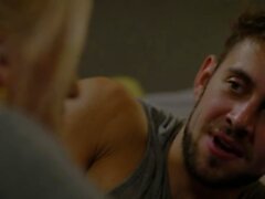 Blonde ts Izzy Colle deepthroat blowjob